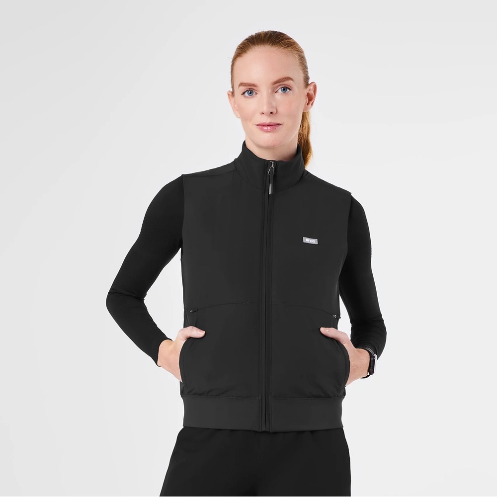 FIGS Black On-Shift Float - Bomber Vest™